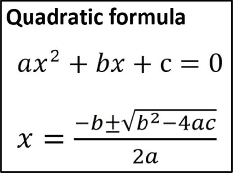 Quadratic Formula and the Discriminant | andymath.com