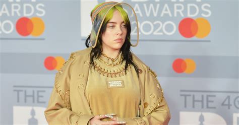 The pop star shed her green wig and baggy sweaters and swapped them for something a little more skimpy and steamy for. Billie Eilish Says Her Crazy Fans Would 'Kiss, Pick Her Up ...