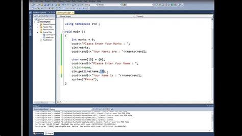 Lec 04 C++ Taking input Using getline cin.getline with Example | C++ ...