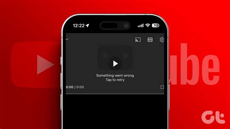 Top 10 Ways To Fix Something Went Wrong Tap To Retry Error On Youtube For Iphone Guiding Tech