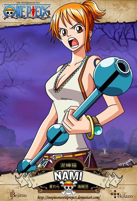 One Piece Nami By Onepieceworldproject On Deviantart