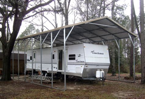 Vertical Roof Rv Cover Alabama Buildings