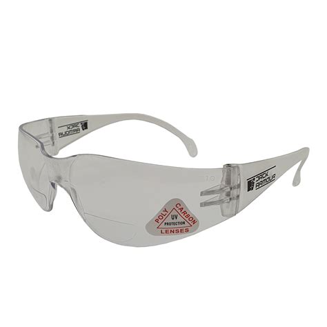 150 Clear Bifocal Reading Safety Glasses Shatter Proof Workware Bi Focal Ebay
