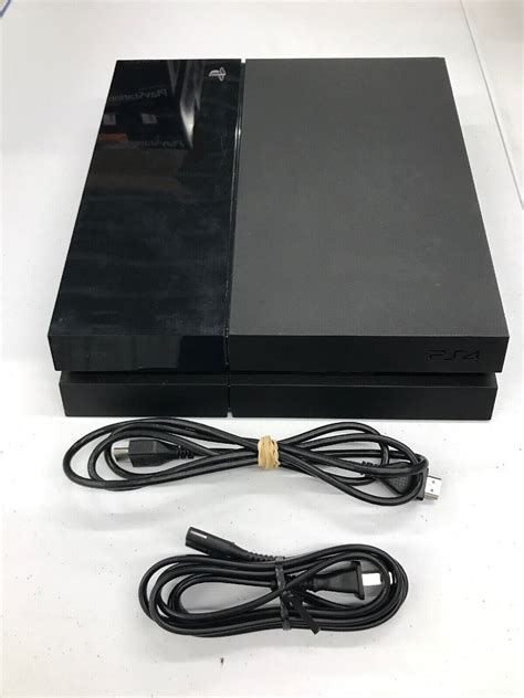 Sony Playstation 4 Ps4 Original Edition 500gb Black Console On Ebay