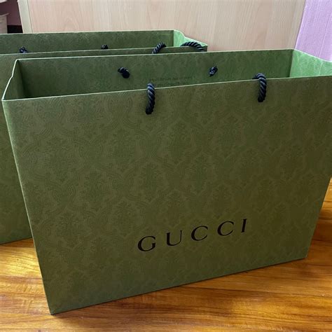 Gucci Paper Bag Everything Else On Carousell