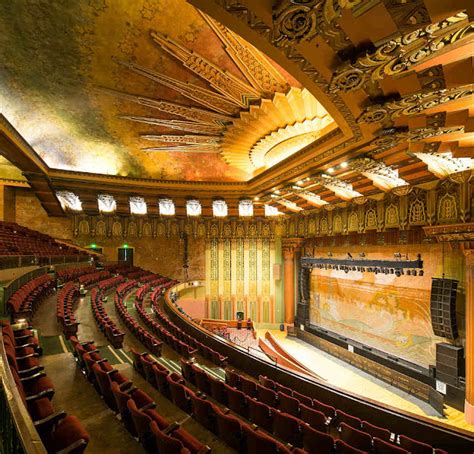 Los Angeles Theatres Wiltern Theatre Auditorium