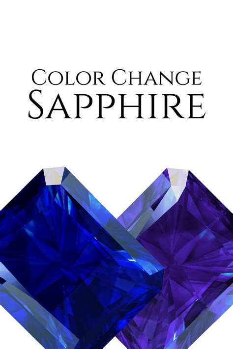 Color Change Sapphire Gem Properties Meanings Value And More Gem