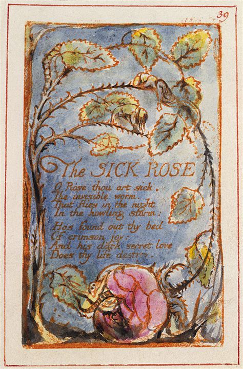 Opening A Can Of Invisible Worms Blakes Use Of Metaphor In “the Sick Rose” Hells Printing