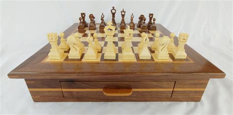 Chess Set And Board Bragging Rights Scroll Saw Village