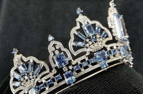 The Brazilian Aquamarine Tiara The Crown Jewels Copy Replica Fake