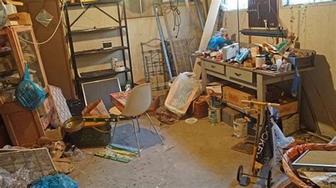 Basement Clutter Stock Photo Download Image Now Basement Messy