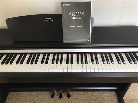 Yamaha Arius Ydp 135 Digital Piano And Height Adjustable Piano Stool