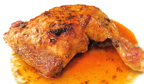 Receta De Muslos De Pollo Al Horno Con Naranja