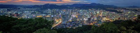 Seoul South Korea Panorama Photograph By Rick Berk Fine Art America