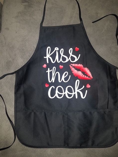 Pin By Krazykittyimages On Aprons Kiss The Cook Cooking Apron