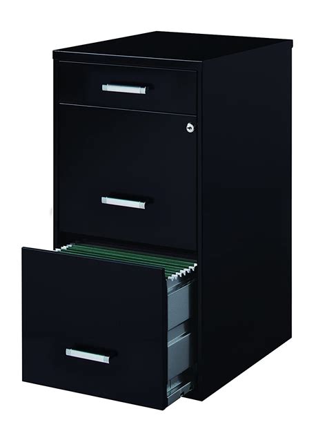I love the fact that this file cabinet has wheels and is much easier to move than my old one. 3 Drawer Filing Cabinet Home Office Files Portable ...