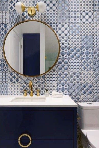 Top 50 Best Blue Bathroom Ideas Navy Themed Interior Designs