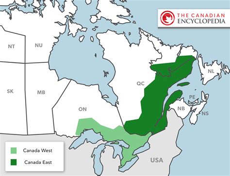 East Coast Provinces Of Canada Map United States Map