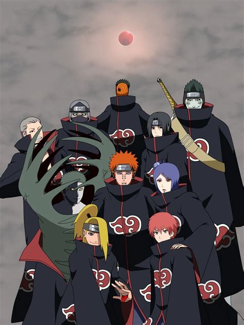 Naruto Shippuden Characters Akatsuki