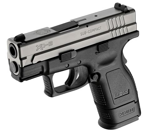 Ammo Bros Springfield Xd 9mm Compact 3in 10rd Blackstainless