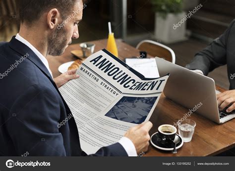 Businessman Reading Newspaper — Stock Photo © Rawpixel 133195252