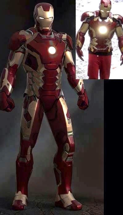 New Iron Man Suit In Avengers Age Of Ultron Appears To Be The