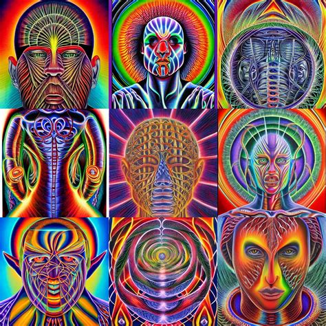 Top 147 Alex Grey Ai Art