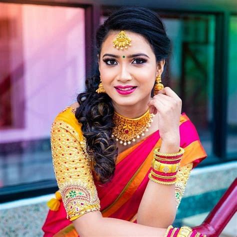 Bride Blouse Designs Instagram Dehati Girl Photo Girl Girl Photos Woman Women Saree