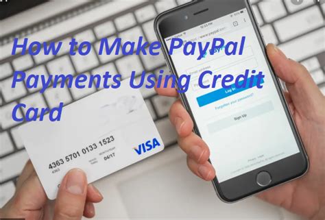 Just remember to bring your credit card with you. How to Make PayPal Payment Using Credit Card - MOMS' ALL