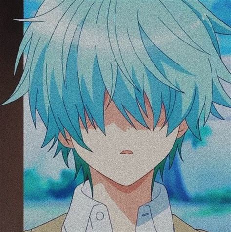 Blue Sad Anime Boy Aesthetic Viral And Trend