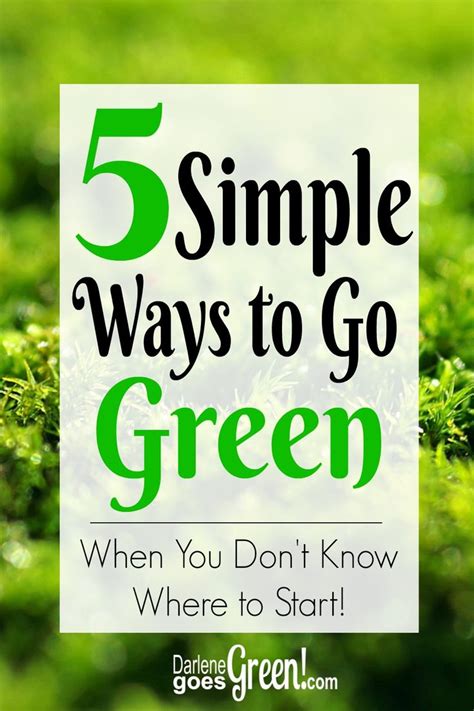 Struggling With Going Green These 5 Simple Tips Are A Great Place To