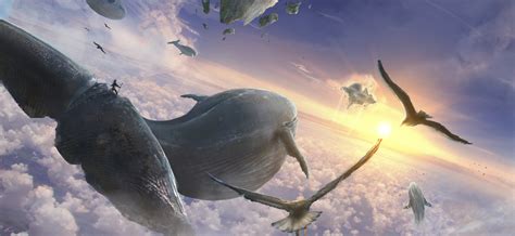 Flying Whales By Tiagosilverio On Deviantart