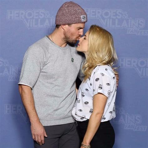 The Cutest Photos Ever Of Olicity Oliver And Felicity At Hvff Arrowlover Commaful