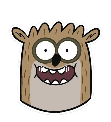 Rigby Regular Show Single Card Party Face Mask Available Now At