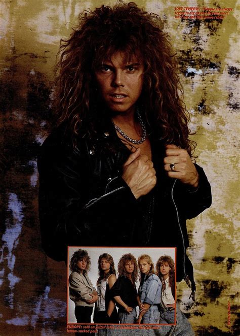 Joey Tempest 80s Music Photo 41763688 Fanpop