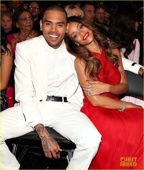 Rihanna & Chris Brown - Grammys 2013 Seatmates! (Pics): Photo 2809382 | 2013 Grammys, Chris 