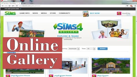 All of the games that you see here are without download, pick any and start playing right away. The Sims 4-Tutorial:Online Gallery|SimsPinky - YouTube