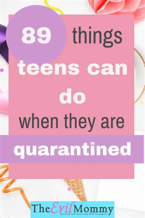 Pin On Activities For Tweens And Teens