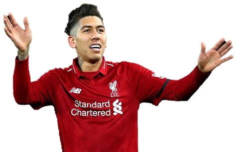 The image is png format with a clean transparent background. FREE PNG FOOTBALL PLAYER: Roberto Firmino