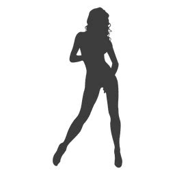Nude Girl Silhouette Png Svg Design For T Shirts