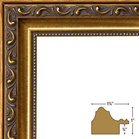 Craig Frames Ancient Ornate Antique Gold Picture Frame Custom Sizes