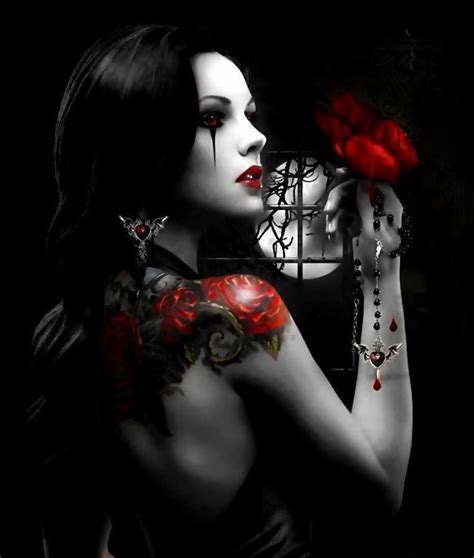 Dark Girl Dark Gothic Art Gothic Fantasy Art Gothic Images