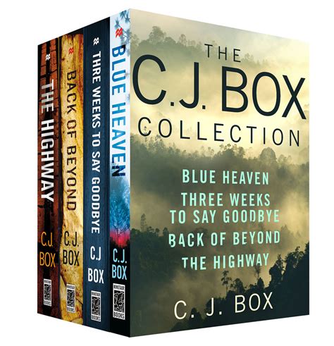 Cj Box Books In Order Highway The Cj Box Highway Quartet Collection