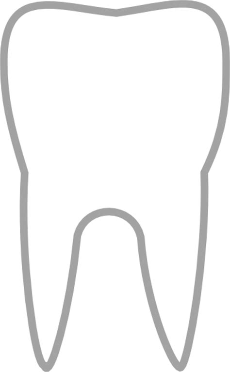Simple Tooth Icon Clip Art At Vector Clip Art Online