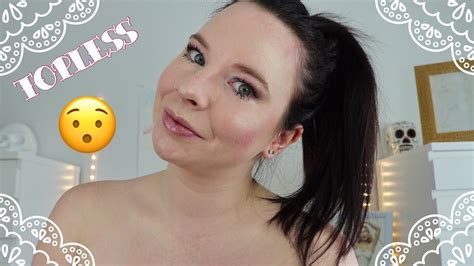 Doing My Makeup Topless Kayla Allure Youtube