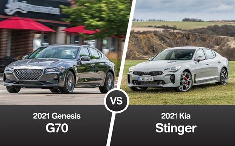 2021 Genesis G70 Vs 2021 Kia Stinger Braman Genesis