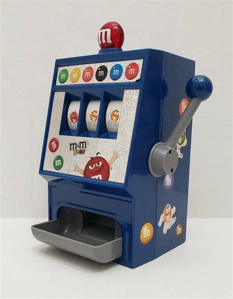 Mandm Slot Machine Candy Dispenser World Las Vegas Store Lights And Sounds