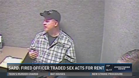 Sapd Fires Officer Who Demanded Sex Acts For Rent