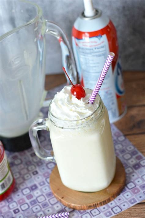 Homemade French Vanilla Milkshake Recipe The Rebel Chick