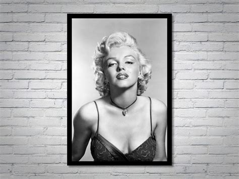 Wall D Cor Photographs Marilyn Monroe Photo Print Retro Wall Art